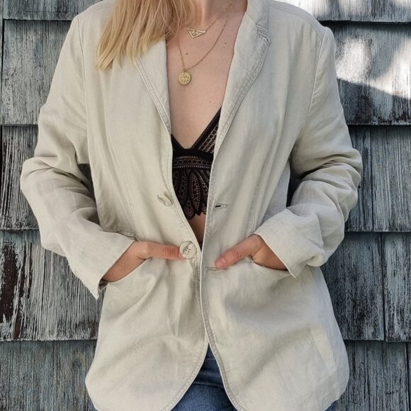 Linen jacket - Picture 2 of 6